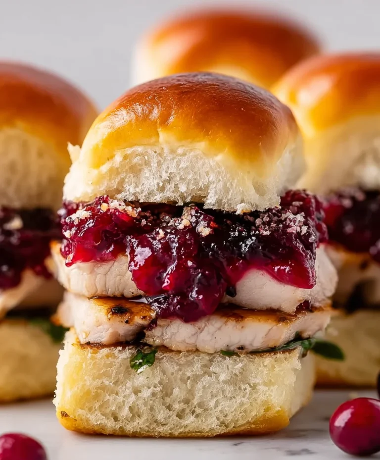 Cranberry Beef Sliders-Easy Holiday Appetizer