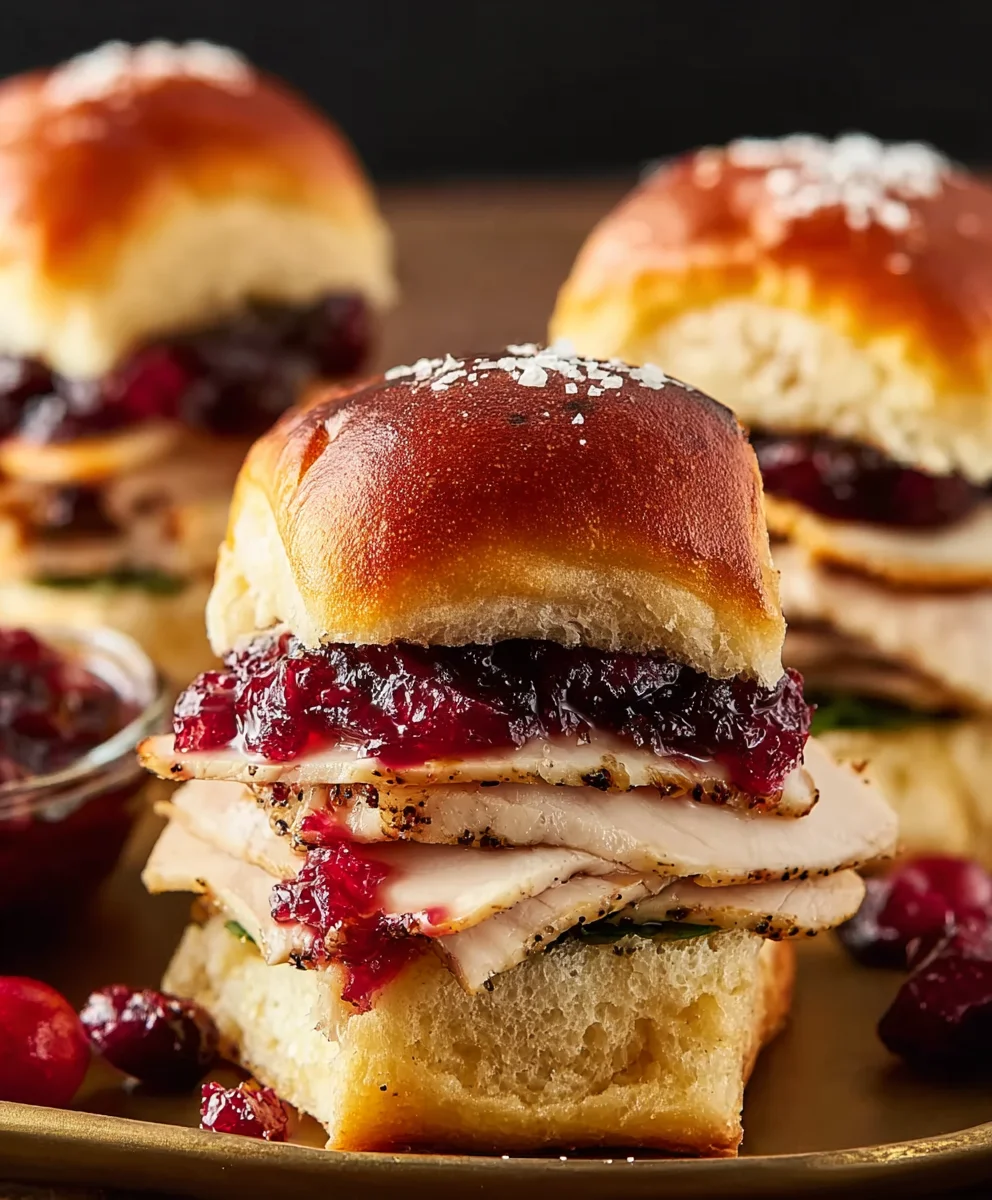 Cranberry Beef Sliders-Easy Holiday Appetizer