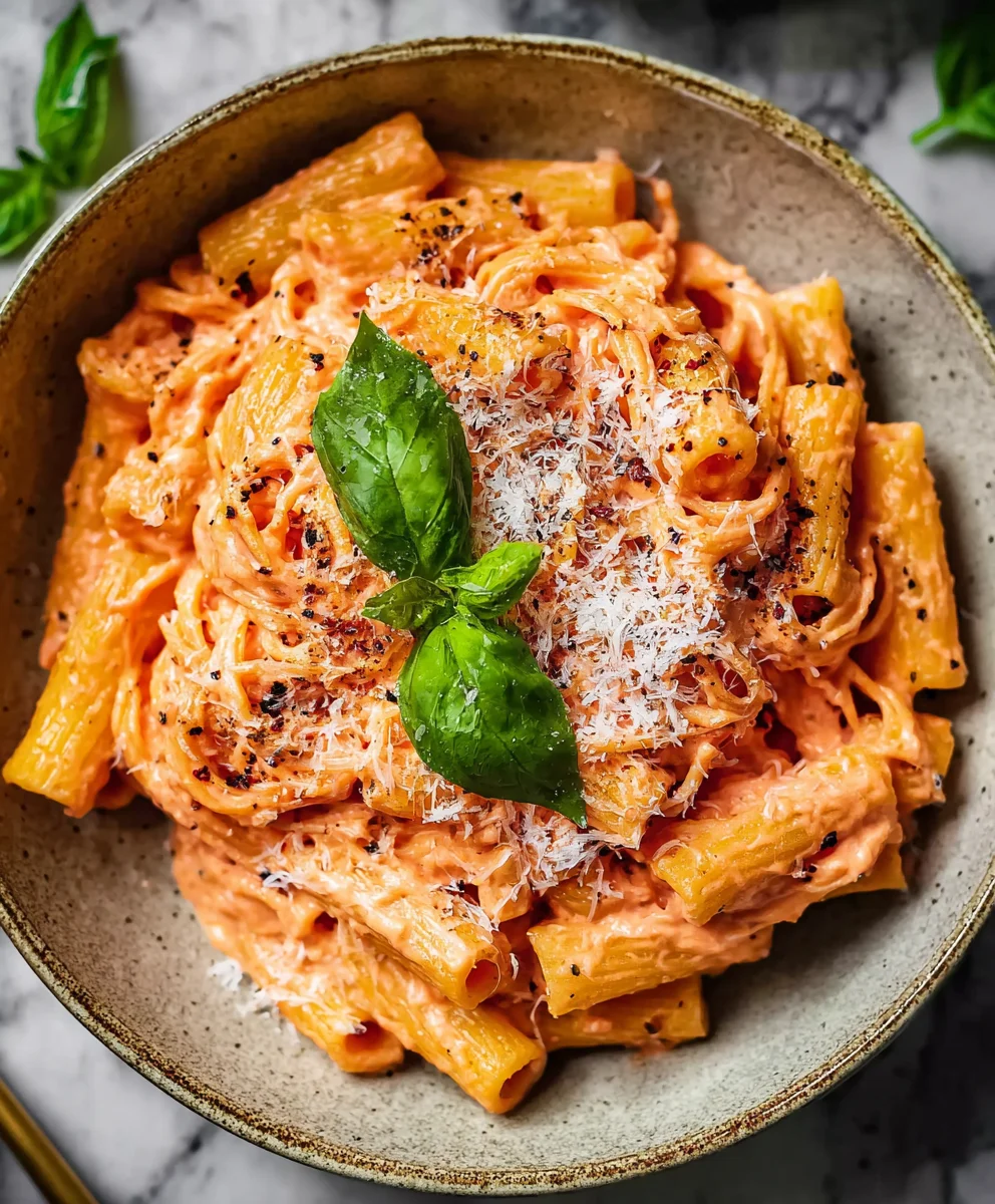 Easy Pink Sauce Pasta- Quick & Creamy Dinner