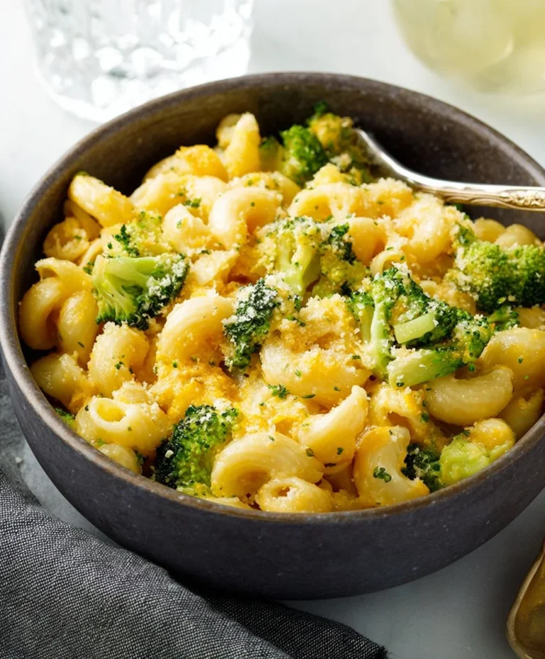 Healthy One-Pot Broccoli Mac & Cheese