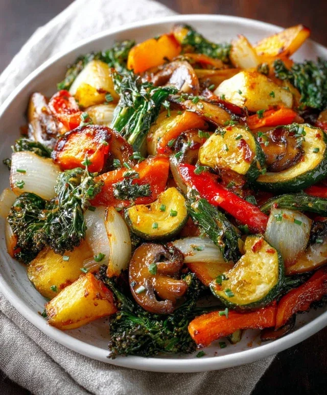Healthy Sautéed Vegetables – Quick, Flavorful & Nutritious Side