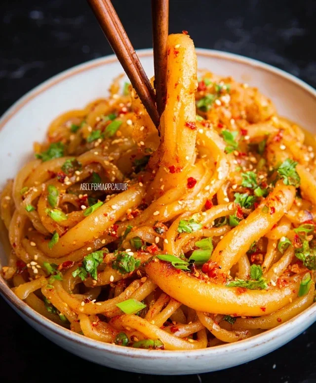 Spicy Potato Noodles