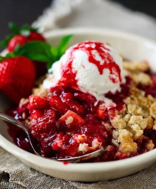 Strawberry Cobbler