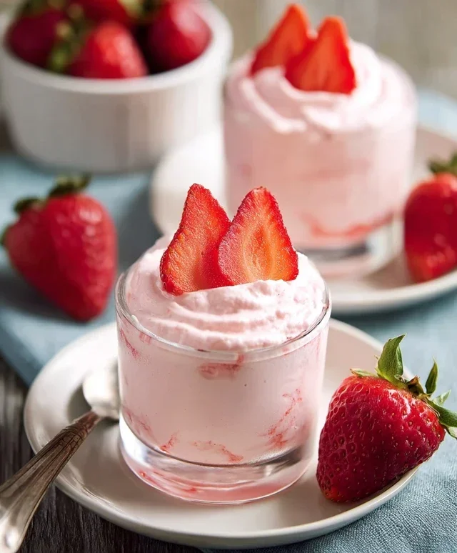 Strawberry Mousse