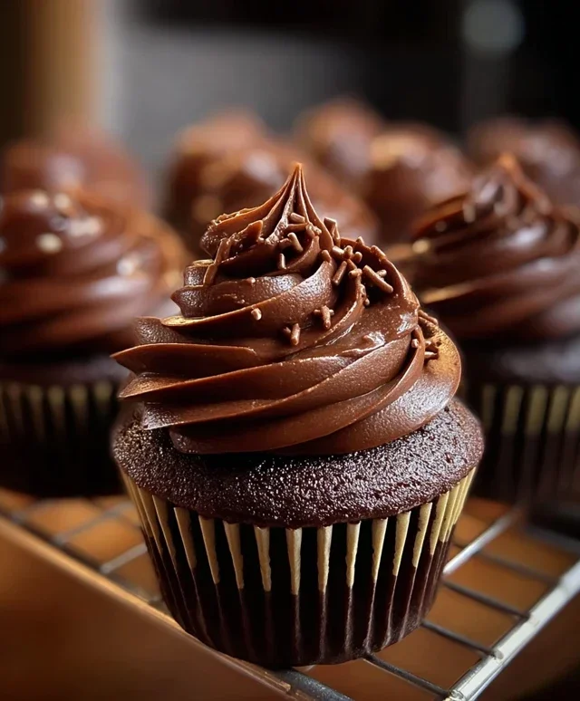 Chocolate Fudge Cupcakes