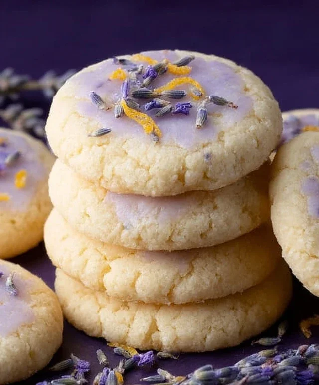 Lemon Lavender Cookie Recipe