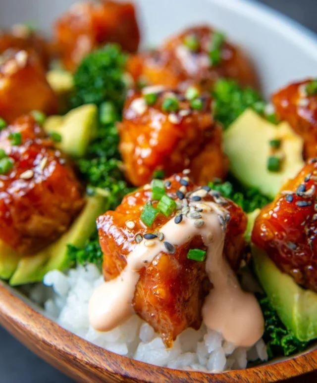 Bang Bang Salmon Bites