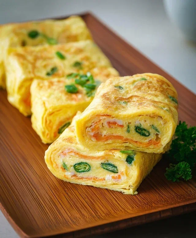Gyeran Mari (Korean Rolled Omelette)