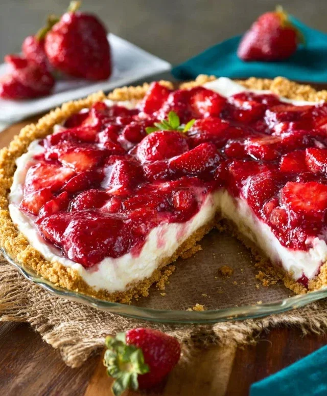 Strawberry Cream Cheese Pie
