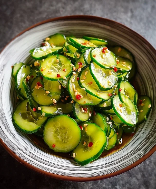 Easy Asian Cucumber Salad