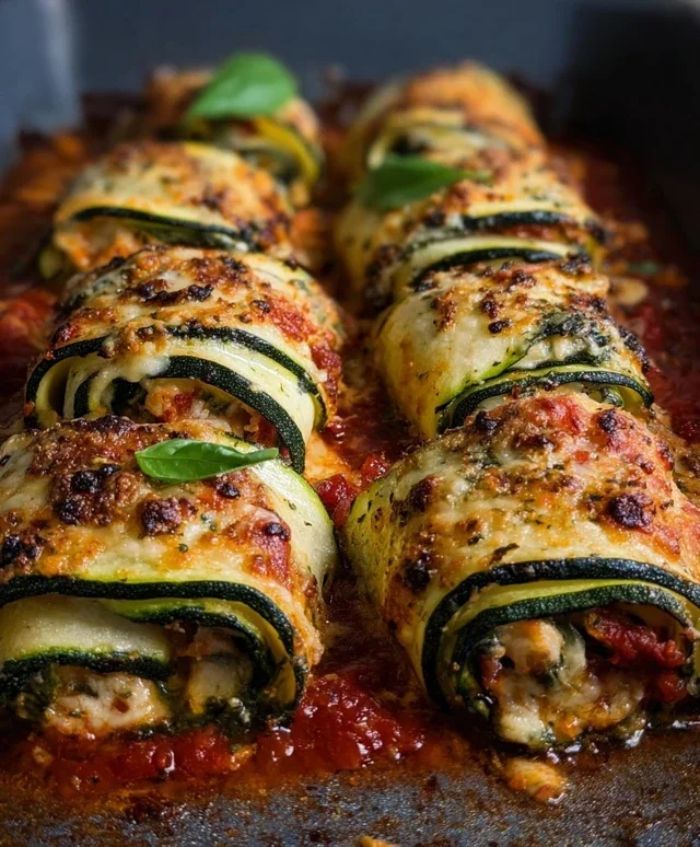 Vegan Zucchini Rollatini