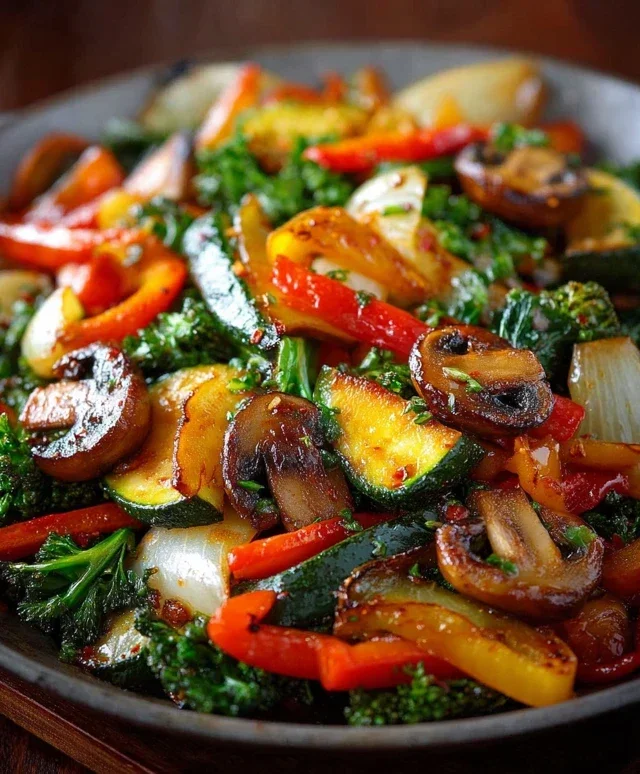 Healthy Sautéed Vegetables – Quick, Flavorful & Nutritious Side