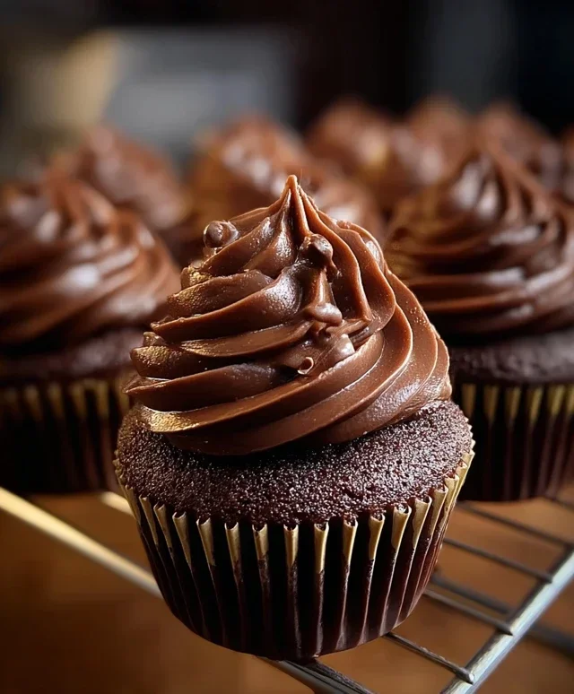 Chocolate Fudge Cupcakes