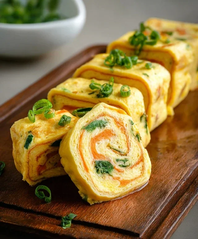 Gyeran Mari (Korean Rolled Omelette)