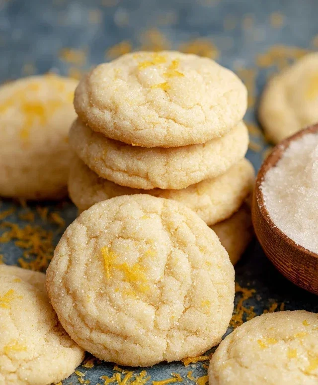 Soft & Chewy Lemon Cookies