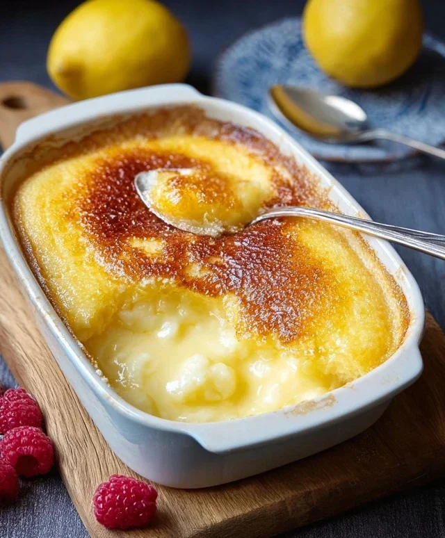 Jamie Oliver Self Saucing Lemon Pudding