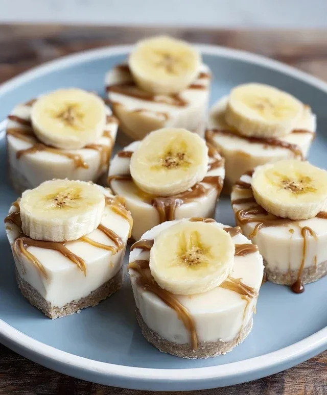 Frozen Banana Yogurt Bites
