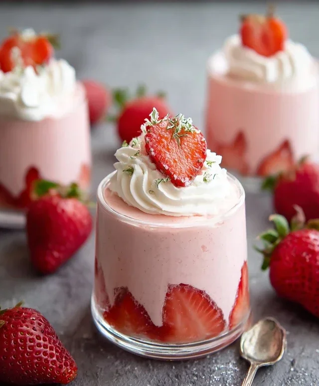 Strawberry Mousse