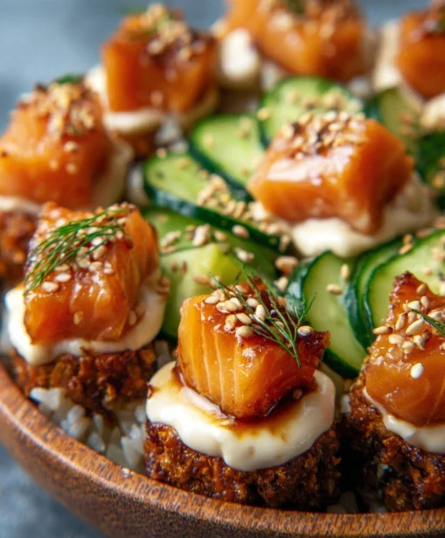 Bang Bang Salmon Bites