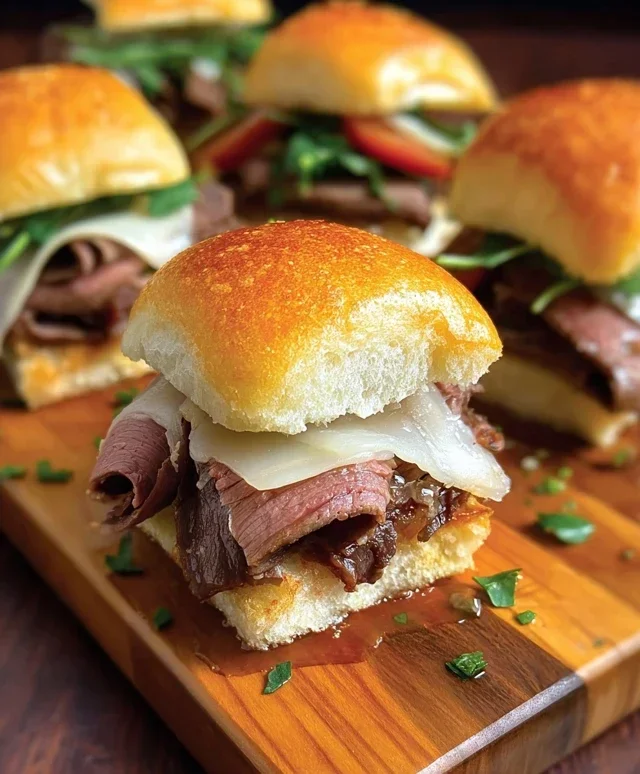Roast Beef Sliders