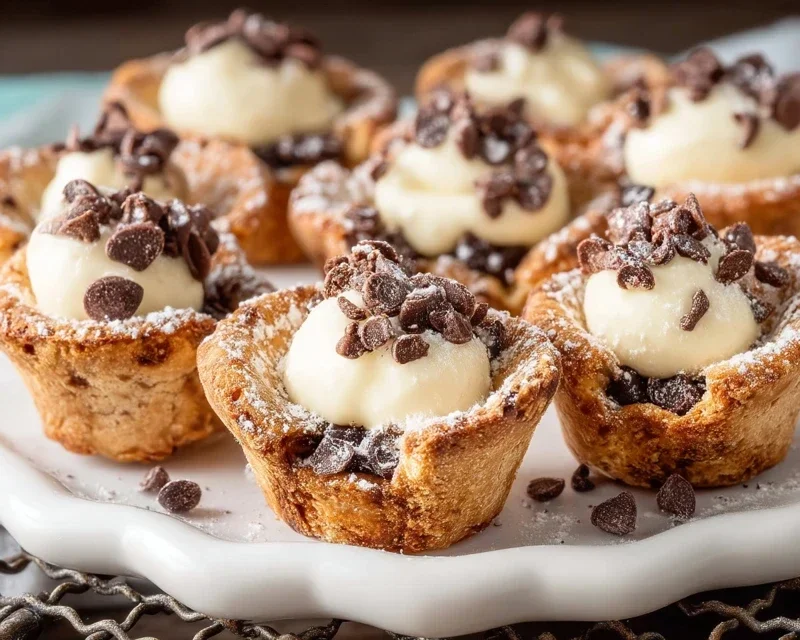 Mini Cannoli Cups