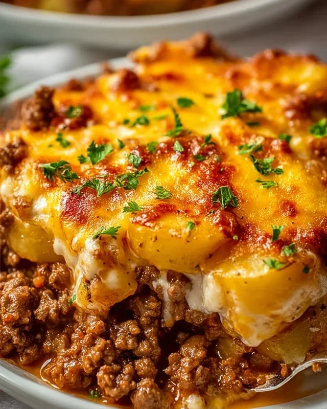 Hobo Casserole Ground Beef