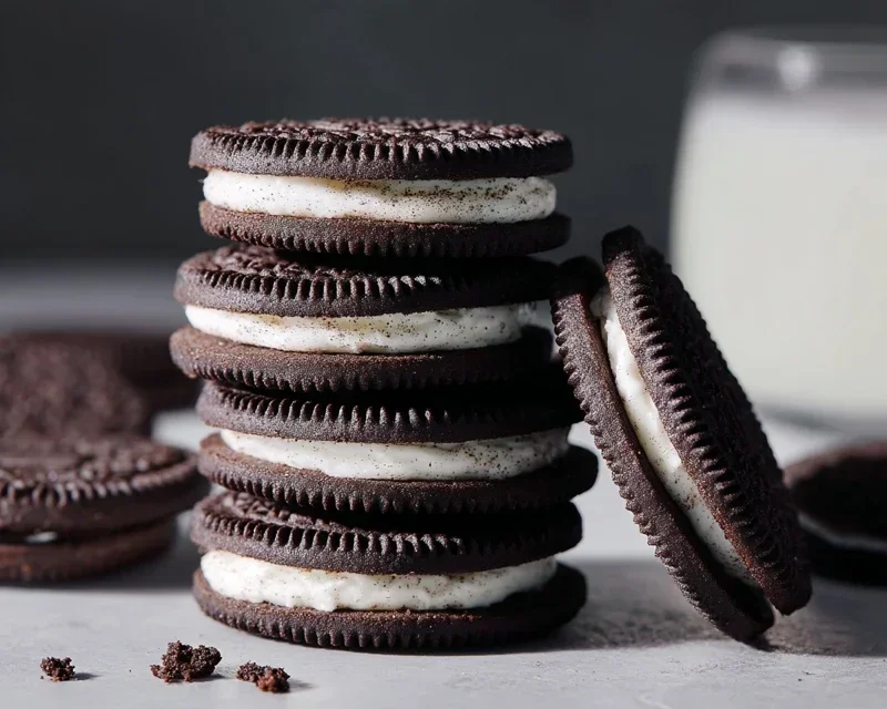 Homemade Oreo Cookies