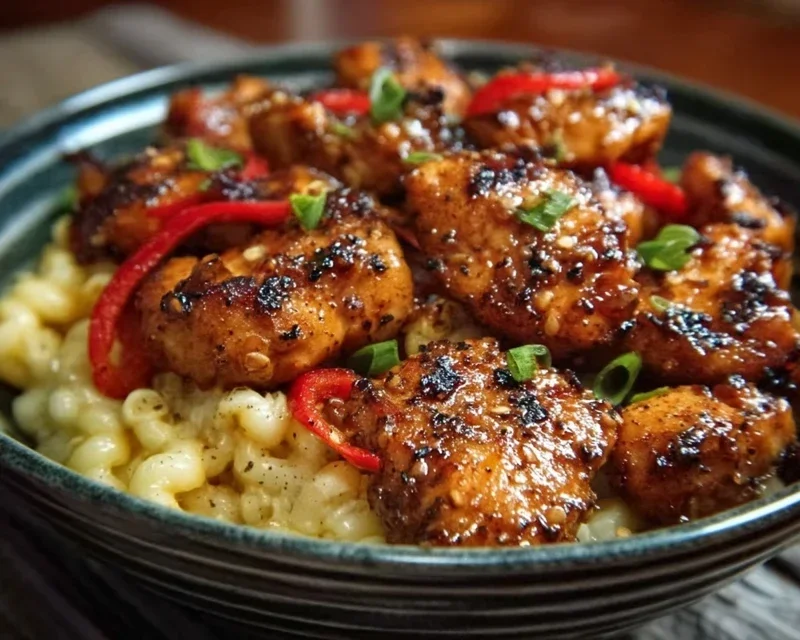 Sweet and Spicy Honey Pepper Chicken