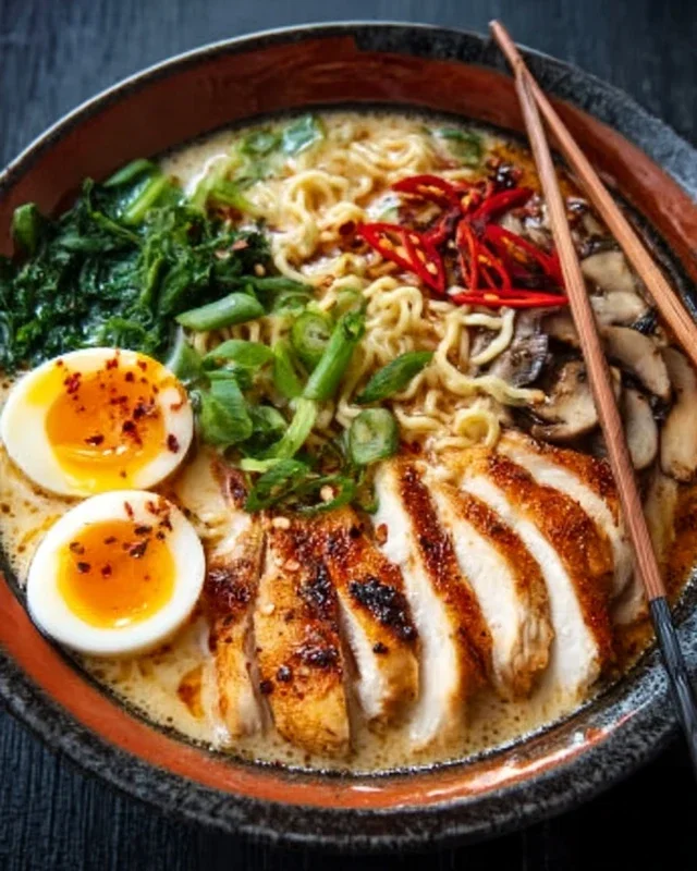 Creamy Garlic Chicken Ramen: An Incredible Ultimate Recipe