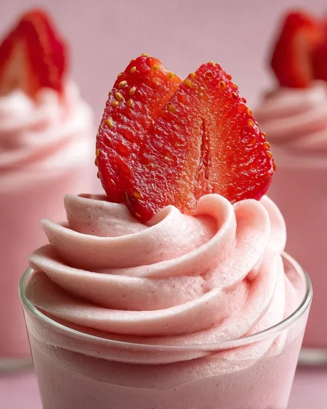 Strawberry Mousse