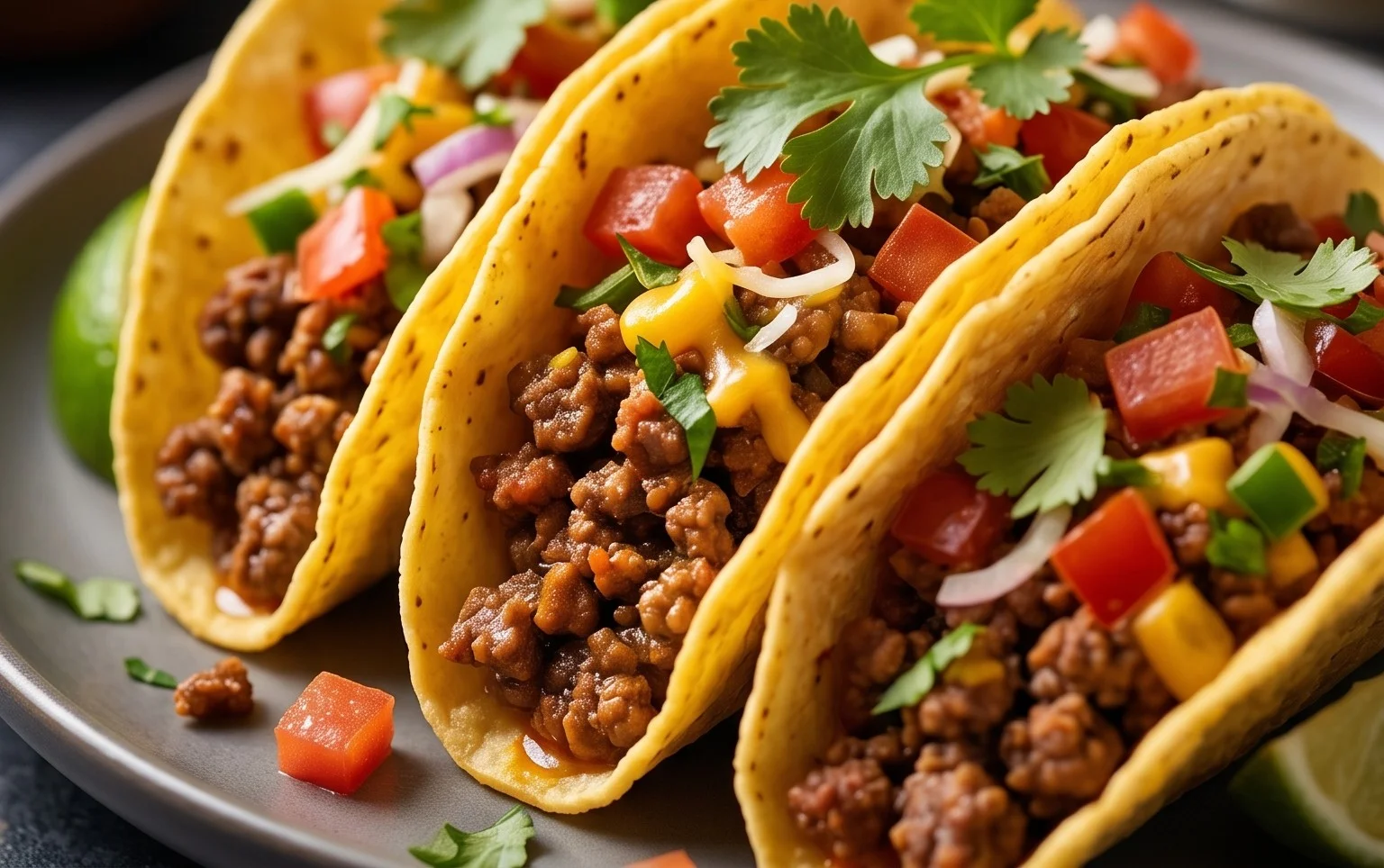 Crispy Ground Beef Tacos