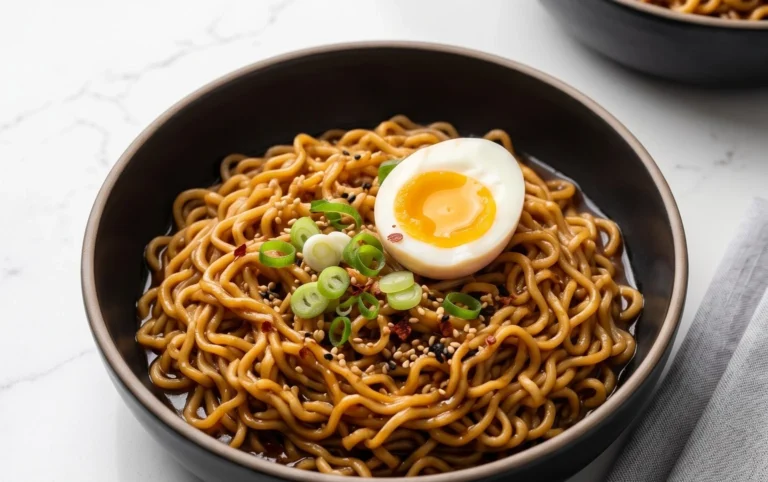 Easy Saucy Ramen Noodles