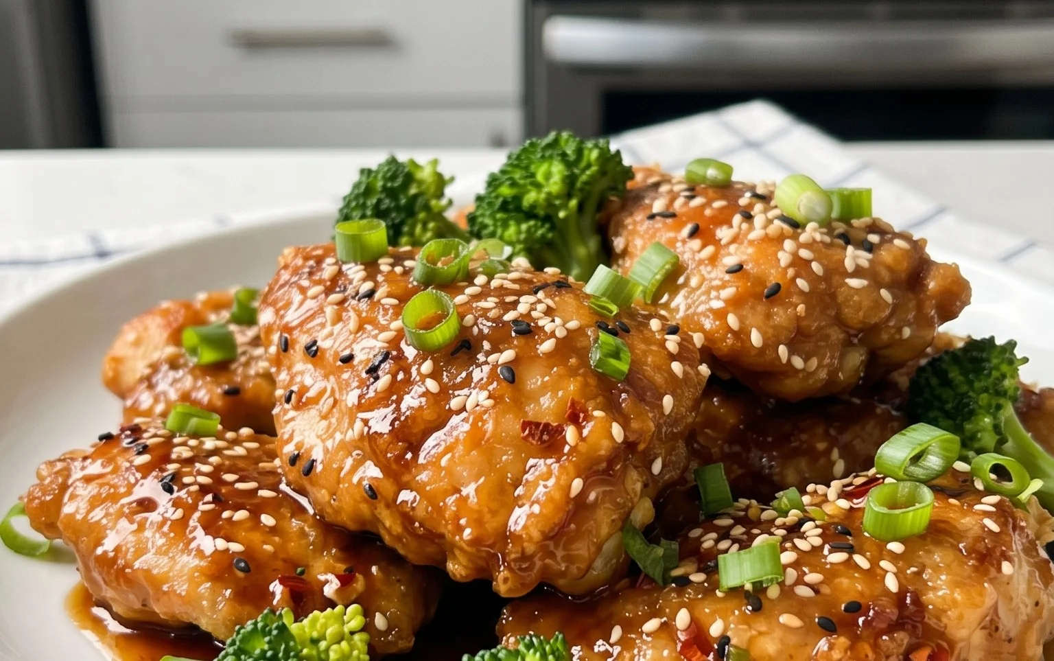 Healthy Sesame Chicken