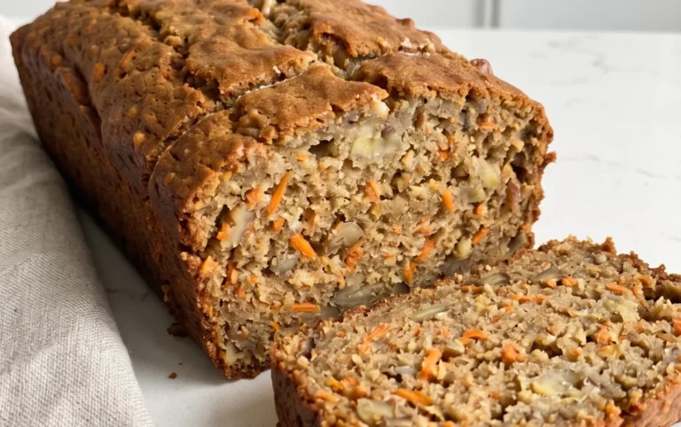 Dairy Free Carrot Cake Banana Bread