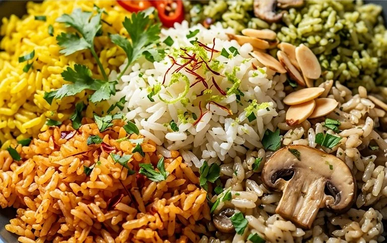 8 Flavored Rice Recipes
