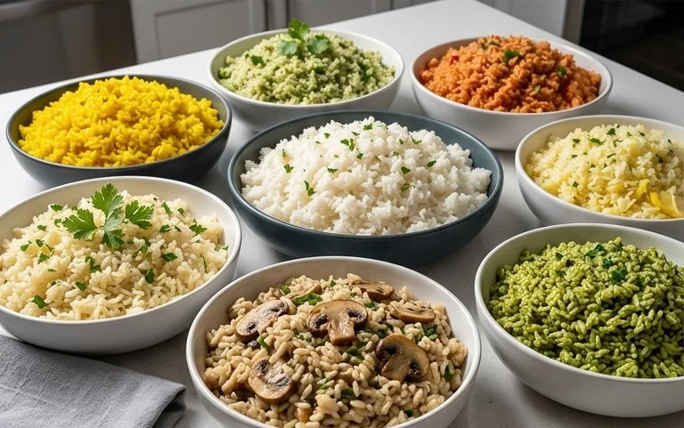 8 Flavored Rice Recipes
