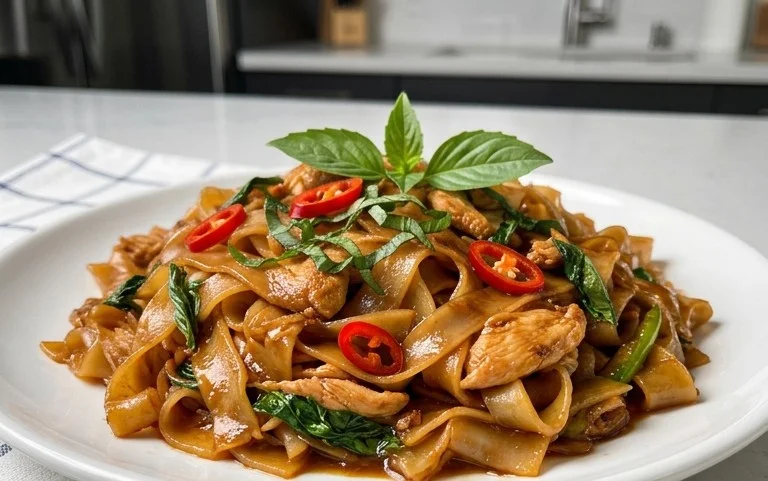 Drunken noodles