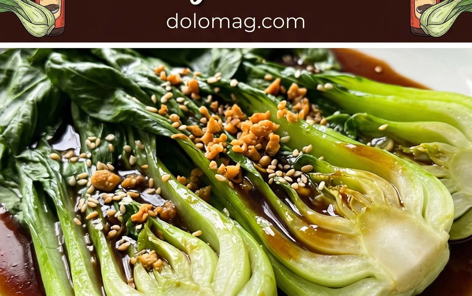 Bok Choy with Oyster Sauce
