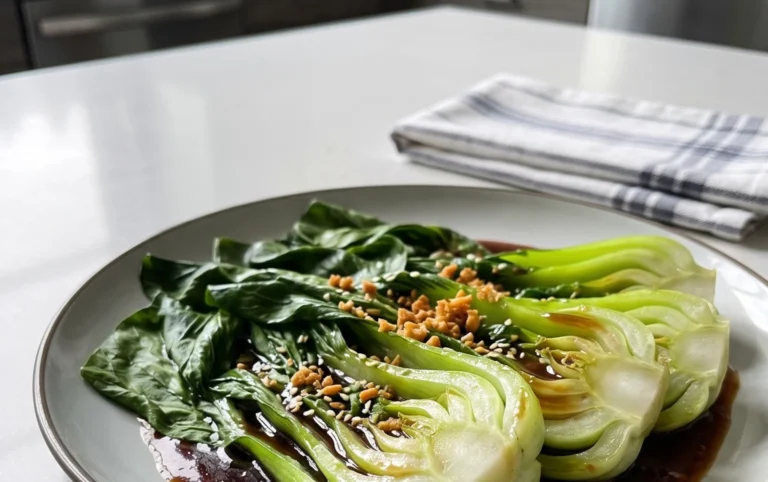 Bok Choy with Oyster Sauce