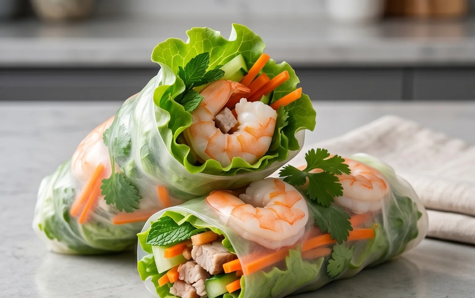Lettuce Wrap Summer Rolls