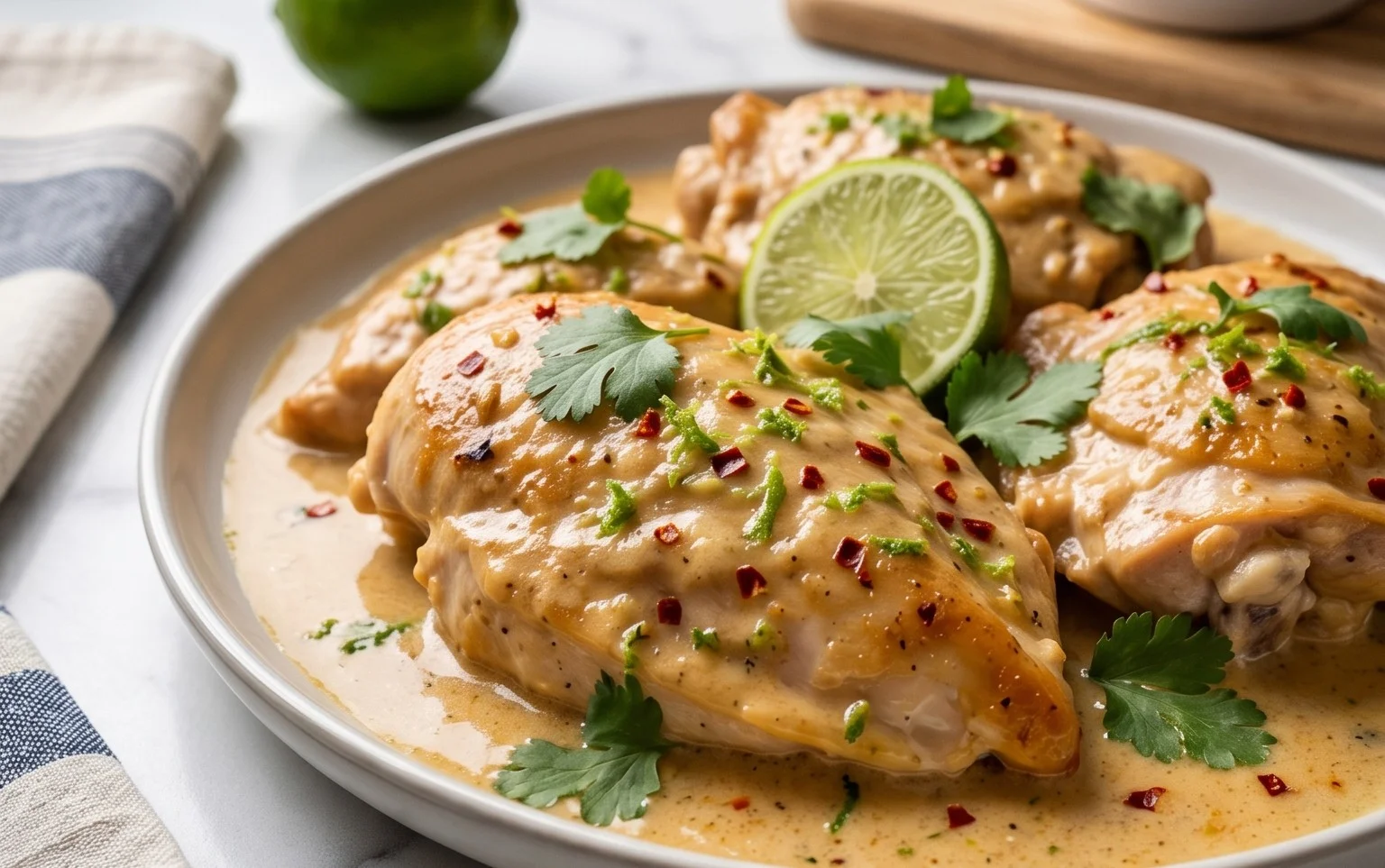 Creamy Coconut Lime Chicken