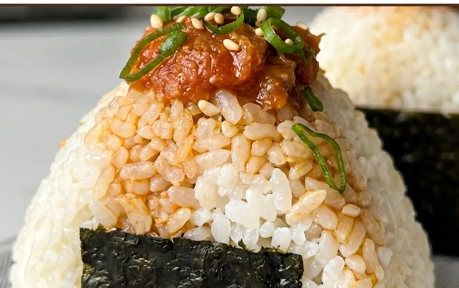 15-min. Easy Japanese Tuna Onigiri