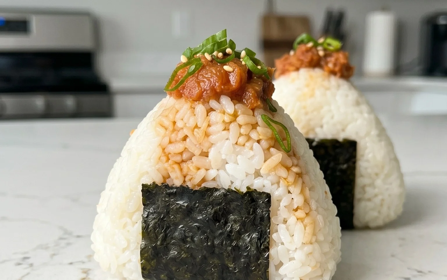 15-min. Easy Japanese Tuna Onigiri