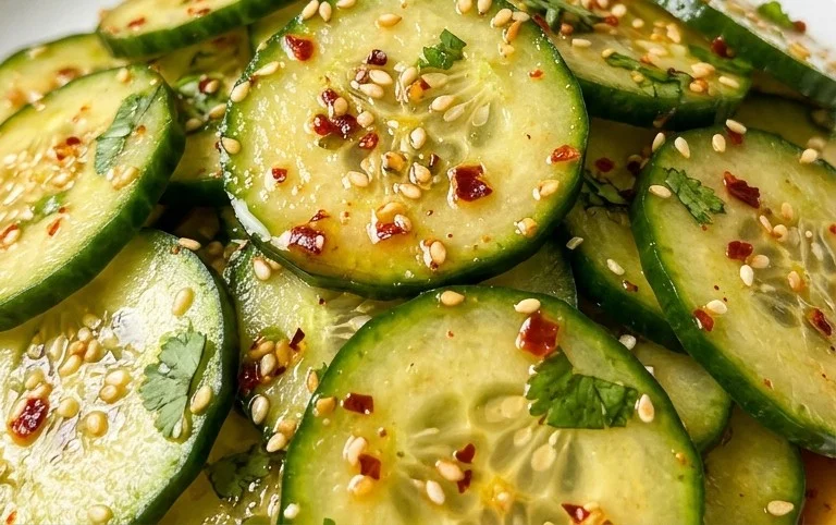 Spicy Asian Cucumber Salad