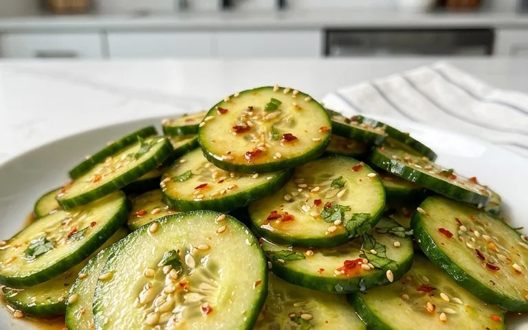 Spicy Asian Cucumber Salad