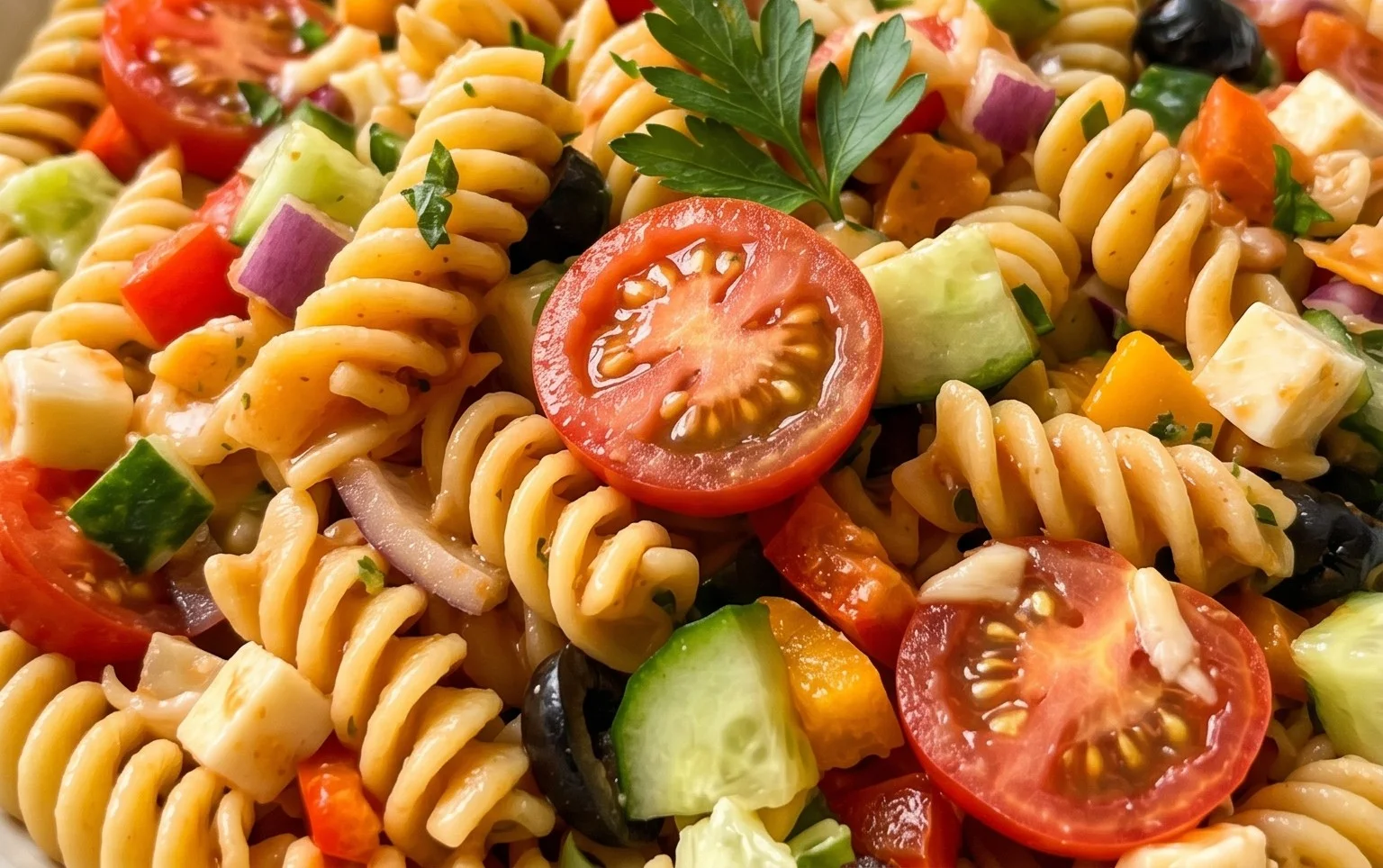 French Dressing Pasta Salad