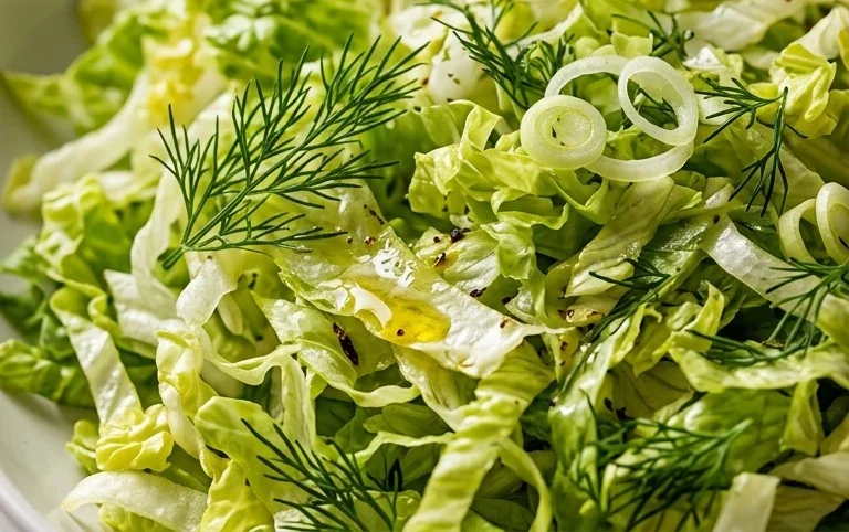 Maroulosalata (Greek Lettuce Salad)