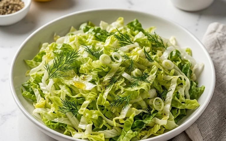 Maroulosalata (Greek Lettuce Salad)