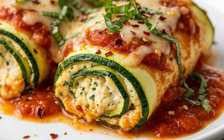 Vegan Zucchini Rollatini