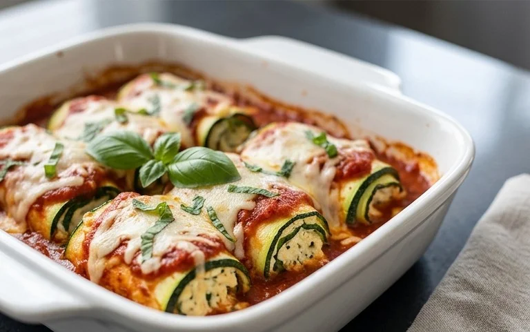 Vegan Zucchini Rollatini